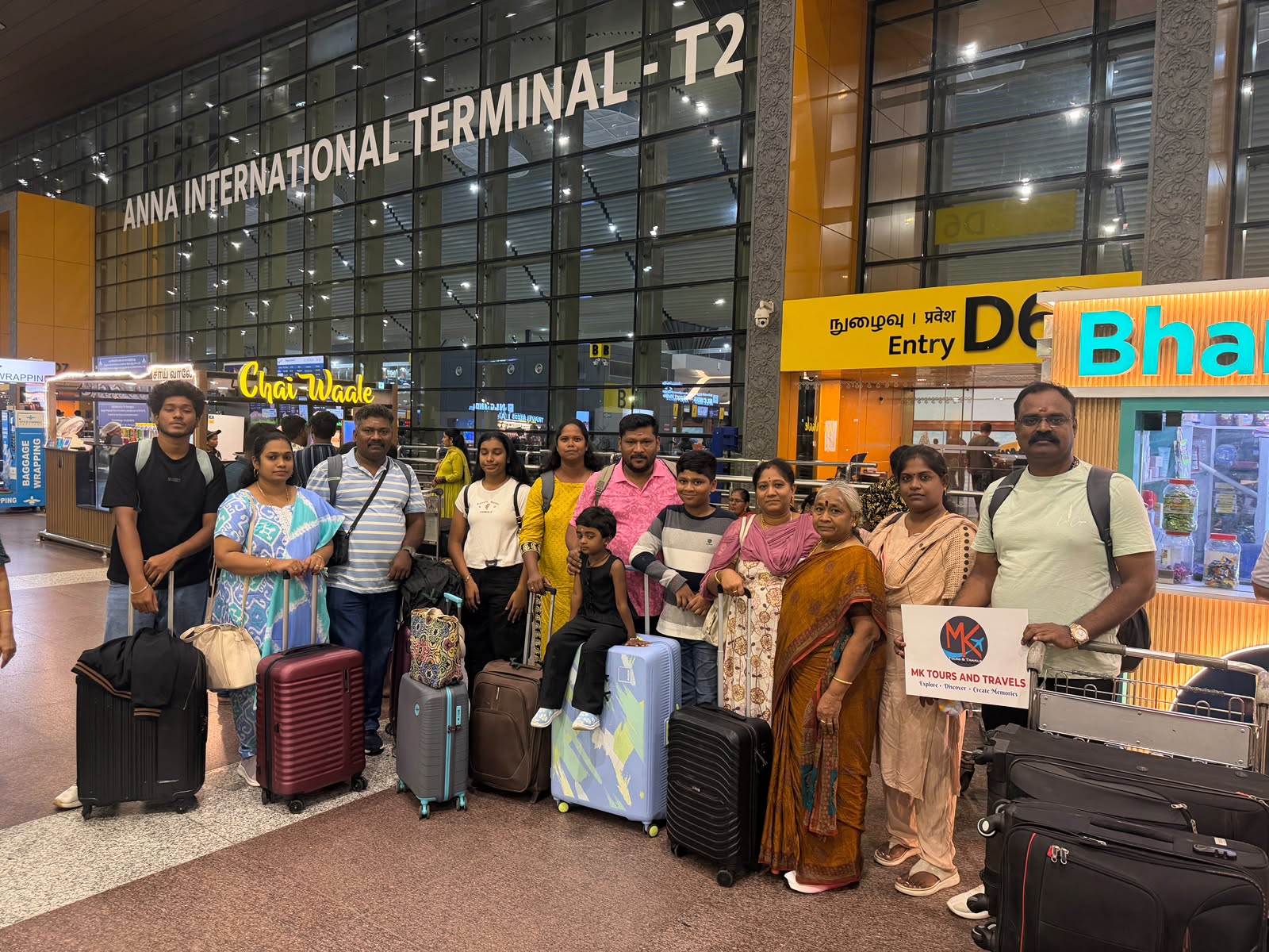 Traveler moment from MK Tours journey